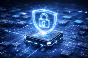 Cybersecurity shield on microchip platform