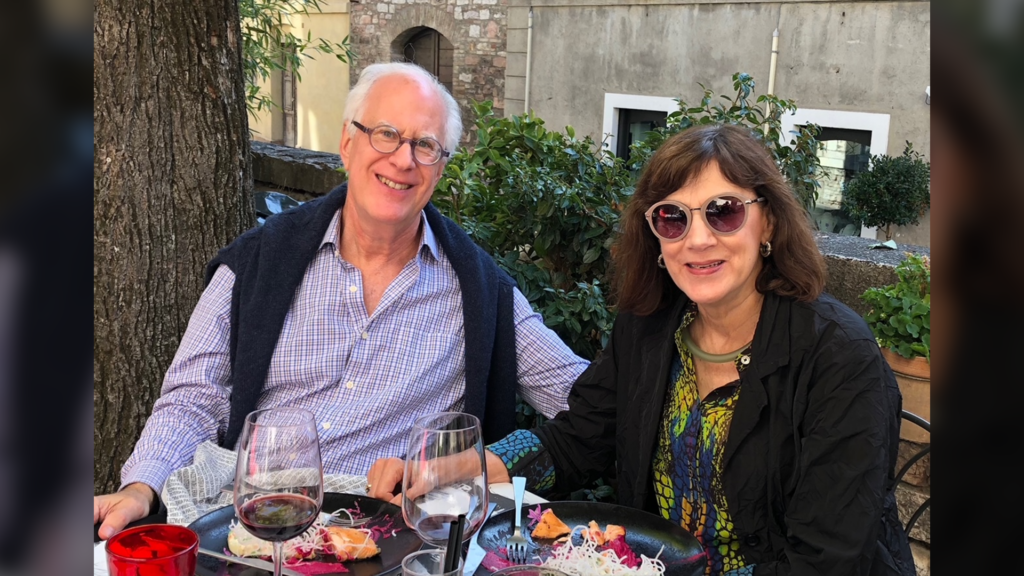 Marc Chaikin and his wife Sandy